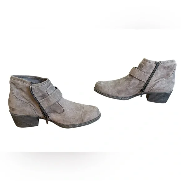 Born B.O.C. Ophelia gray ankle boots Women’s Size 9.5 - Picture 6 of 10